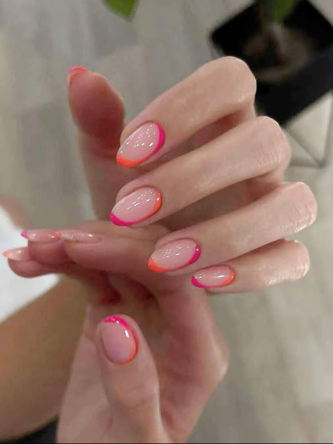 Short Oval Press On Nails
