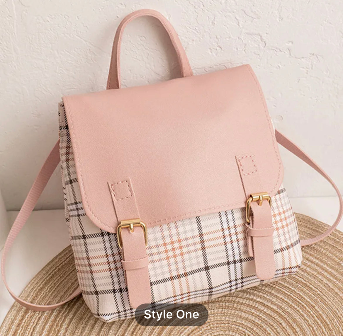 Mini Print Backpack