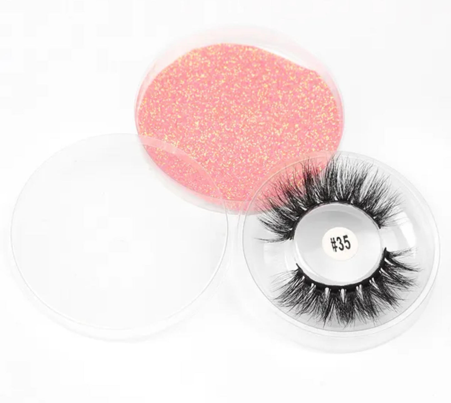 Natural Long Fluffy Wispy Faux 3D Mink Eyelashes