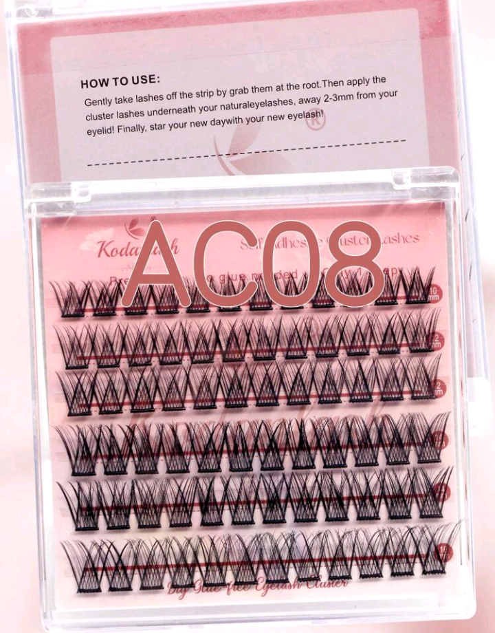Self Adhesive Eyelashes Press On Lashes Clusters Natural 10-16mm Self Adhesive Eyelashes Natural Lash Extensions No Glue Needed Cluster Lashes 60pcs Pre Glued Lashes Easy To Apply