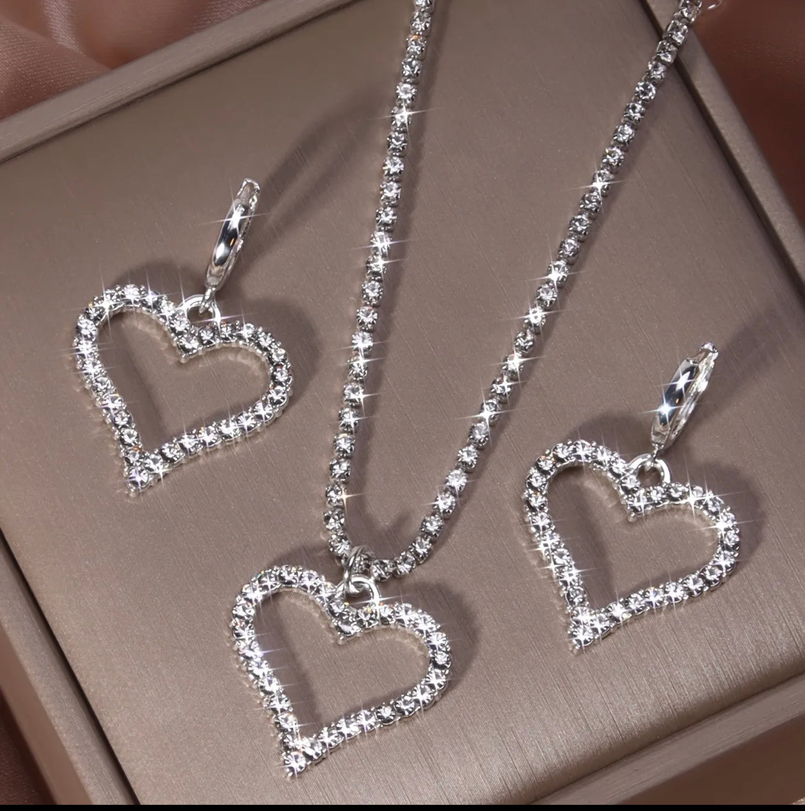 Heart Jewelry Set