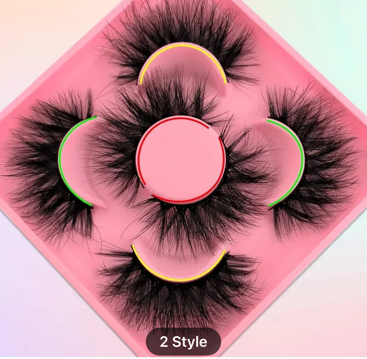 3 Pairs 3D Mink Lashes