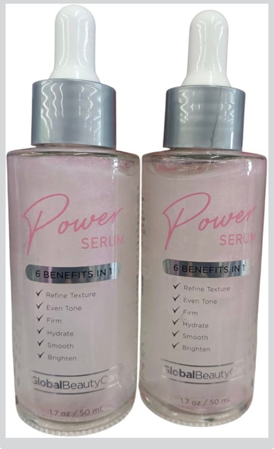 Power Serum global Beauty Care 6-in-1 Benefits, Refines Skin Tone & Texture