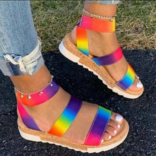 Rainbow Sandals