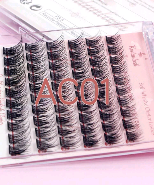 Self Adhesive Eyelashes Press On Lashes Clusters Natural 10-16mm Self Adhesive Eyelashes Natural Lash Extensions No Glue Needed Cluster Lashes 60pcs Pre Glued Lashes Easy To Apply