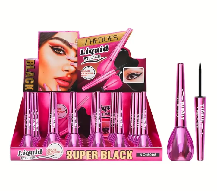 1pcs-Dark Black Eyeliner Liquid Pen, Quick-drying, Ultra-fine, Waterproof and Sweat-proof, Long-lasting