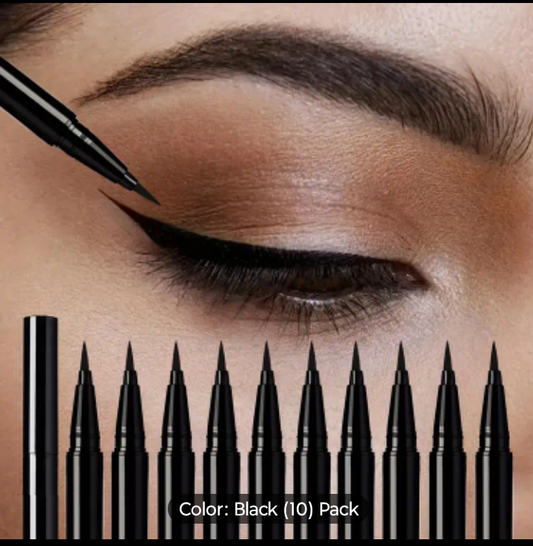1pcs Combination Set, Fine Tip Eyeliner, Smooth and Easy to Control, Long-lasting Waterproof and Sweat-proof, Non-fading, Silkworm Glue Pen Eyeliner Liquid Pen