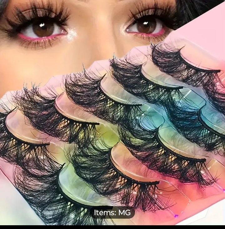 5 pair Faux Mink Eyelashes
