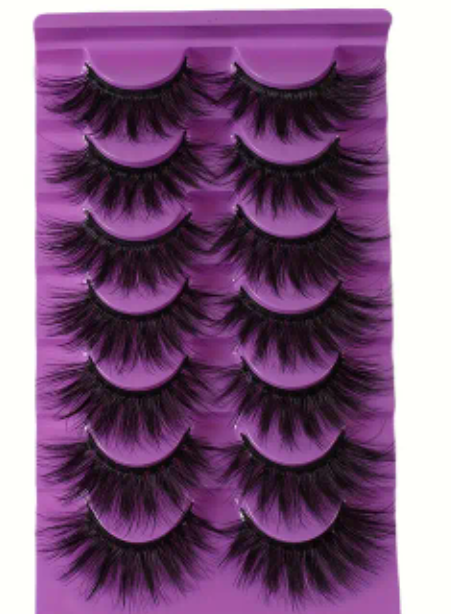 7 pairs of 3D Voluminous Eyelashes