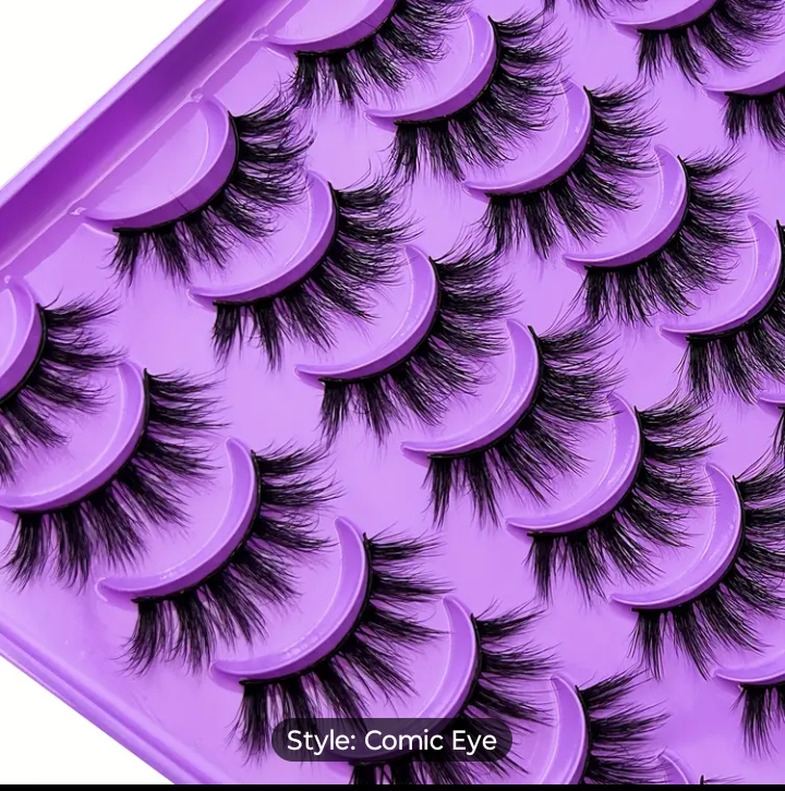 20 pair of Mink Fur Eyelashes