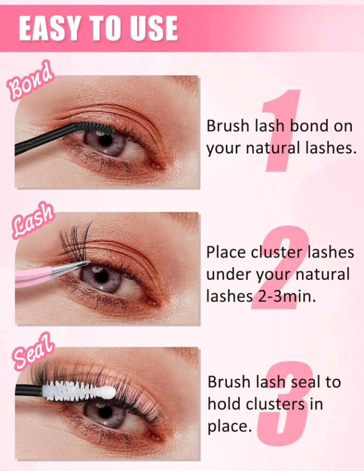 Lash bond & seal lash glue