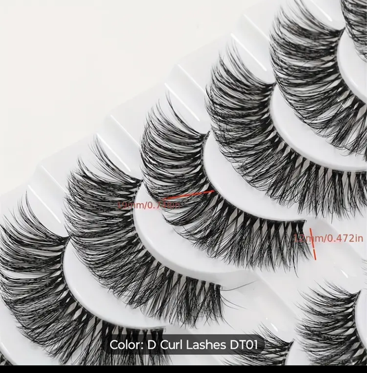 10 pairs Russian Strip Lashes